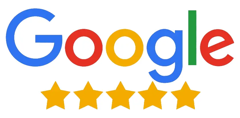 Google reviews, five stars